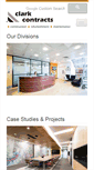 Mobile Screenshot of clarkcontracts.com